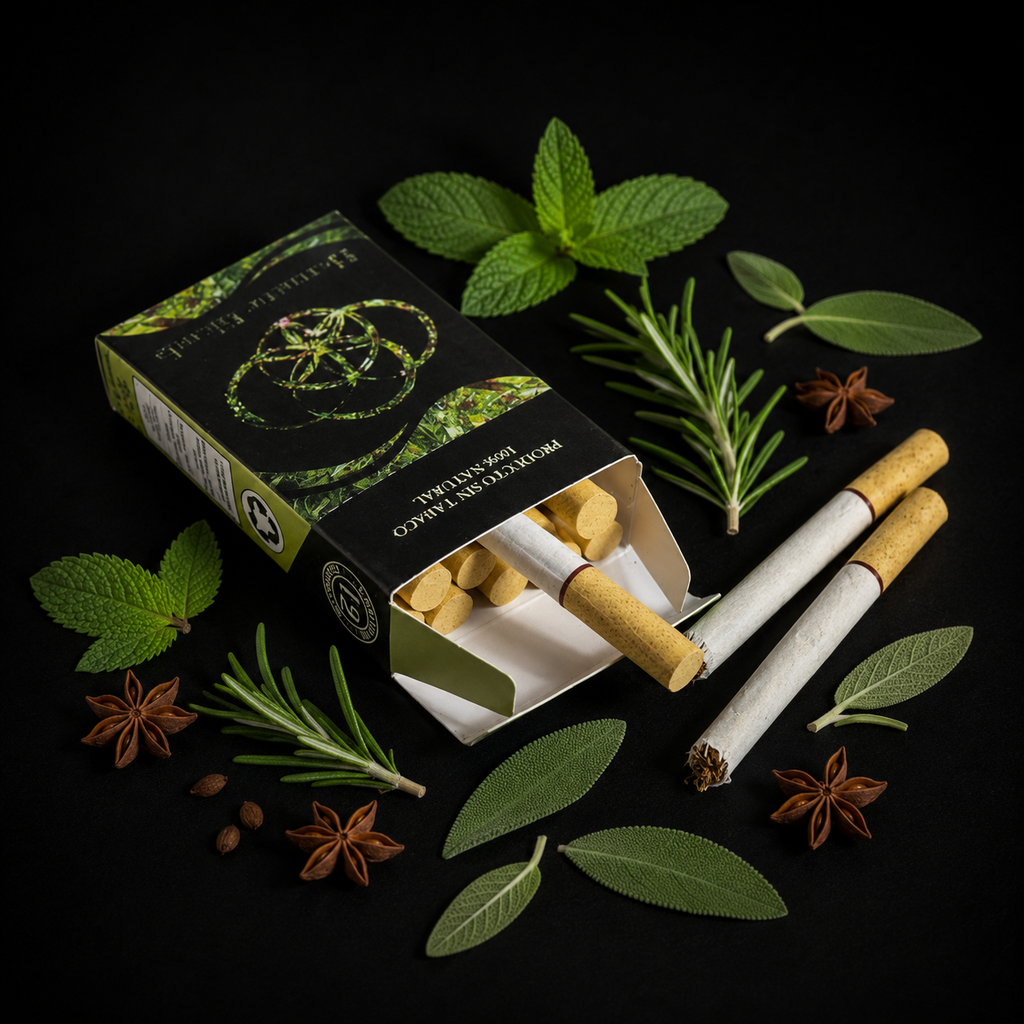 Cigarros Herbales Hermetic Blends Cajetilla 12 unidades