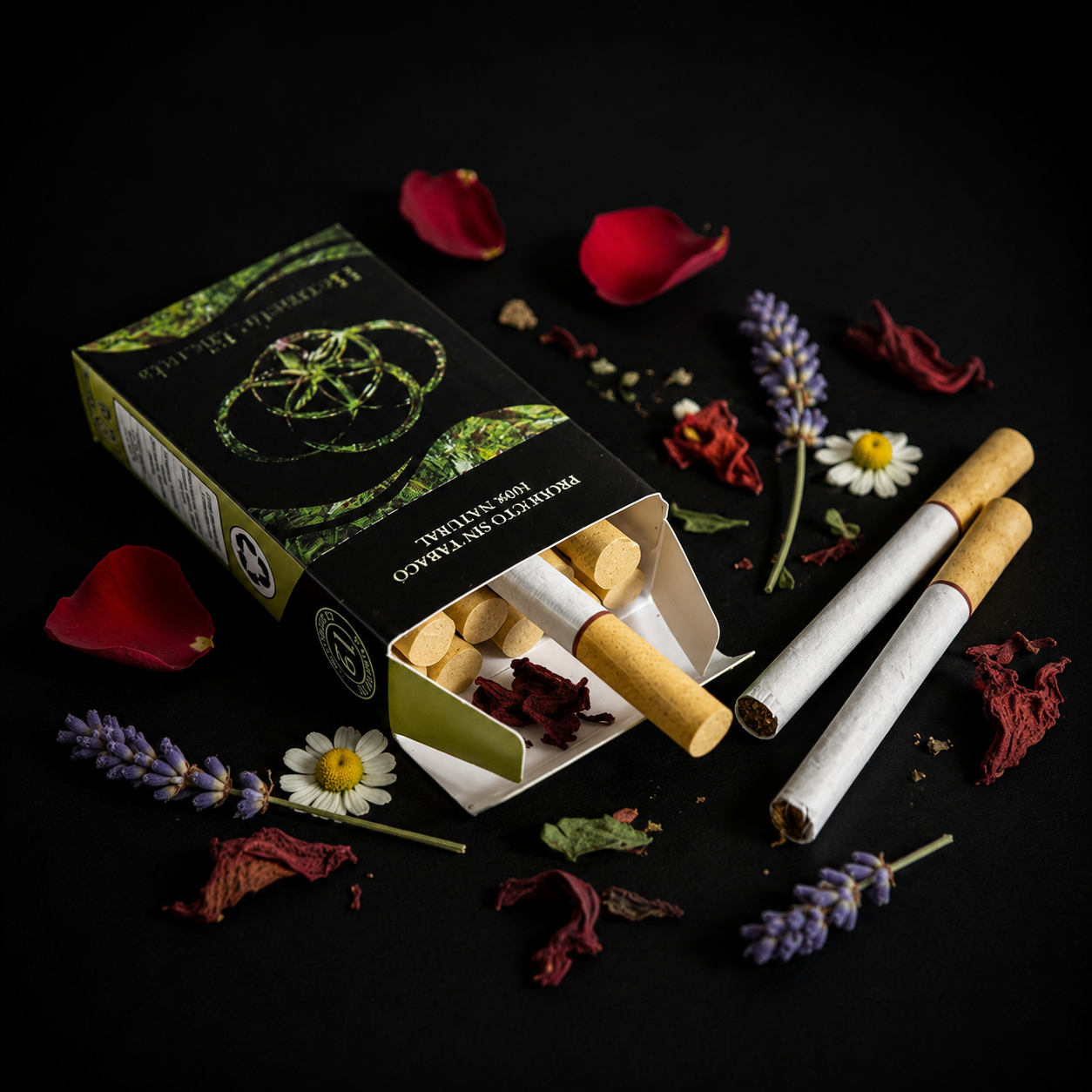 Cigarros Herbales Hermetic Blends Cajetilla 12 unidades